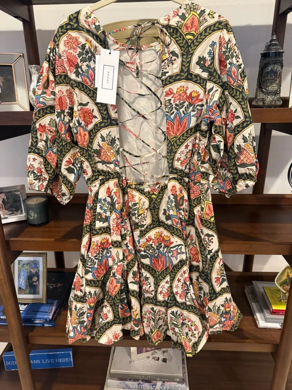 NWT Rhode Molly Dress - Mushroom - Picture 5 of 7